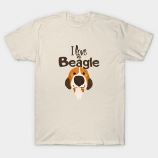 I love my Beagle! T-Shirt